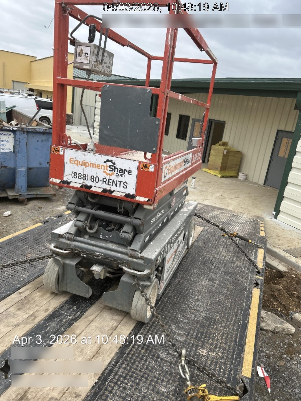2018 Skyjack SJIII-3219 Skyjack SJIII3219 Scissor Lift w/Trojan Batteries
