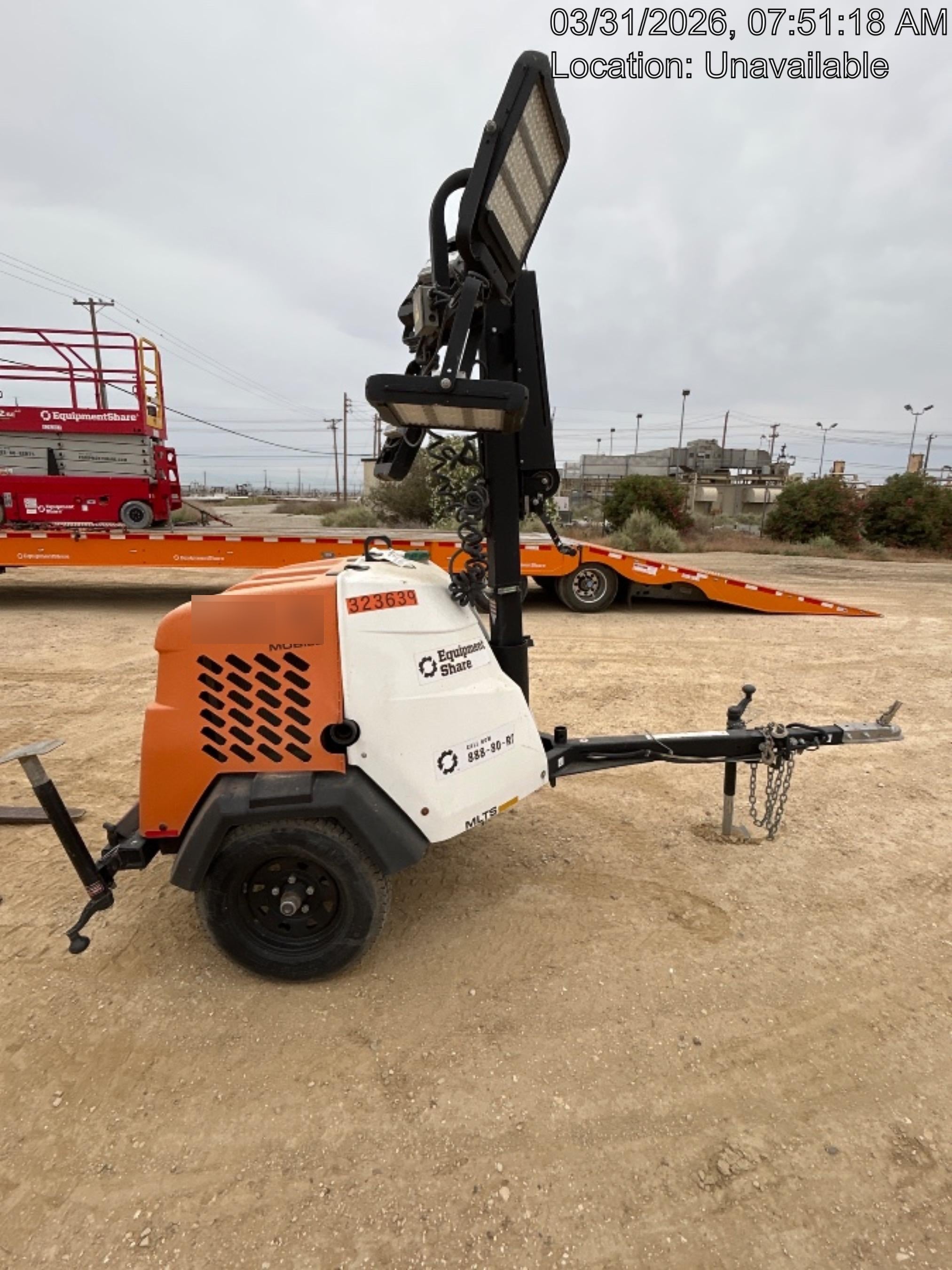 2023 Generac MLT2 Diesel, Flex Switch 120V Input, Powerzone Controller, (4) 320W LED Lights, 4kW Generator, 39.9 Gal Fuel Tank, 2" Ball, T3