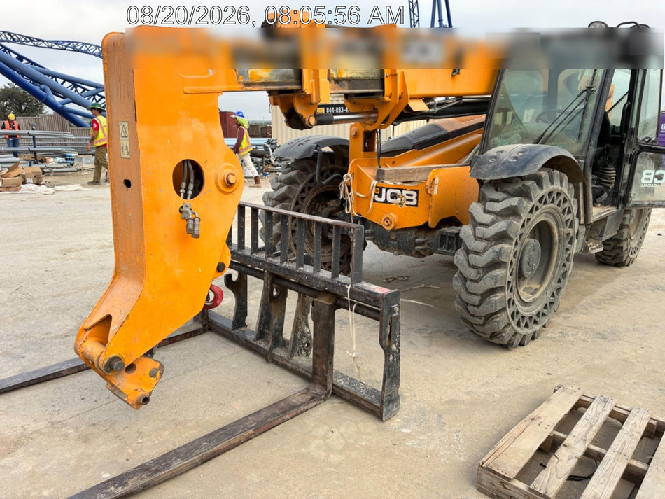 2020 JCB 509-42 Cab/Heat/Air, Solid Tires, Work Lights, Beacon, Aux Hydraulics, Back up Alarm, Lifting Eye, ES Decals