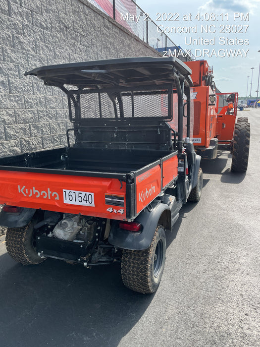 2021 Kubota RTV-X1140W-H Plastic Canopy, Windshield Acrylic Clear, LED Strobe Light, Wire Harness Kit, Back up Alarm