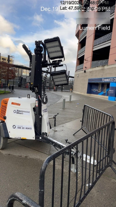 2023 Generac MLT2 Diesel, Flex Switch 120V Input, Powerzone Controller, (4) 320W LED Lights, 4kW Generator, 39.9 Gal Fuel Tank, 2" Ball, T3