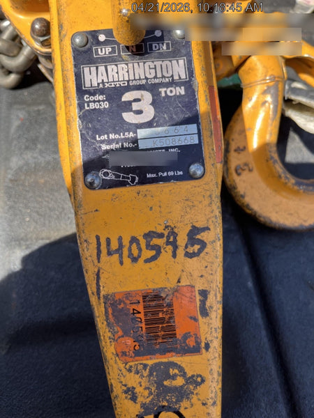 2021 HARRINGTON L5LB030-20