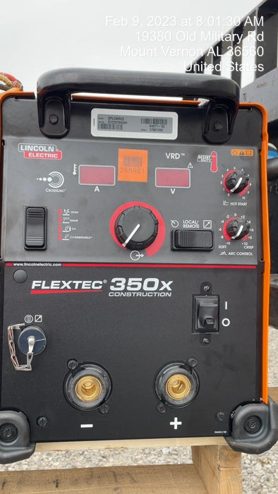 2022 LINCOLN ELECTRIC FLEXTEC 350X