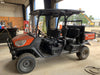 2022 Kubota RTV-X1140W-H Plastic Canopy, Windshield Acrylic Clear, LED Strobe Light, Wire Harness Kit, Back up Alarm