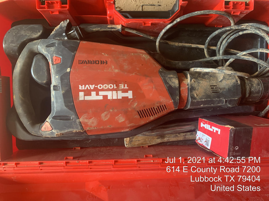 2019 HILTI TE 1000-AVR