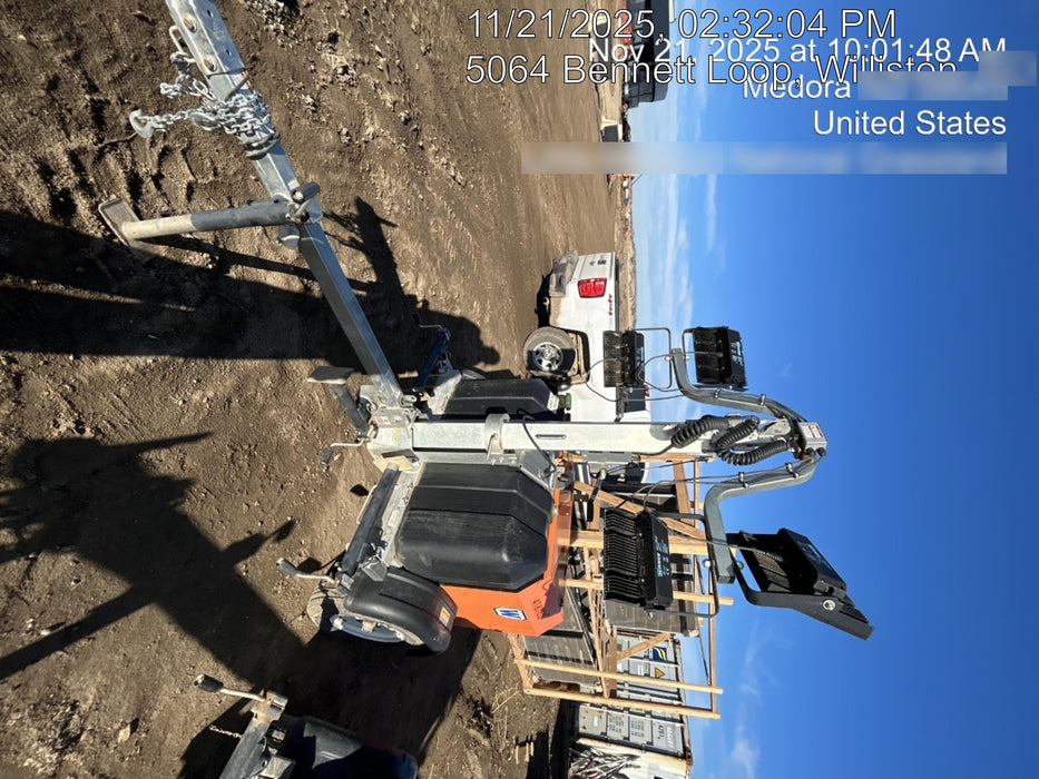 2024 Wanco WLTT-4MM4K Diesel, Deep Sea Controller, Shore Power Plug, Auto Start, (4) 350W LED Floodlights, 4kW Generator, 60 Gal Fuel Tank, 2" Ball, T3