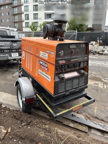 2022 Lincoln Electric Vantage 549X Crosslink Technology, Trailer Mounted, ES Decals, T3