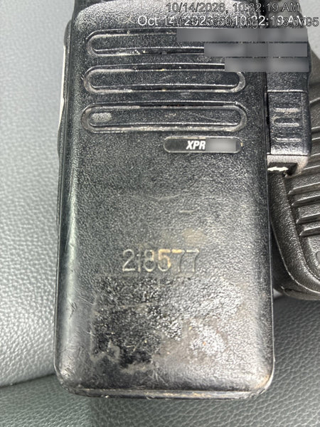 2022 MOTOROLA XPR3300E