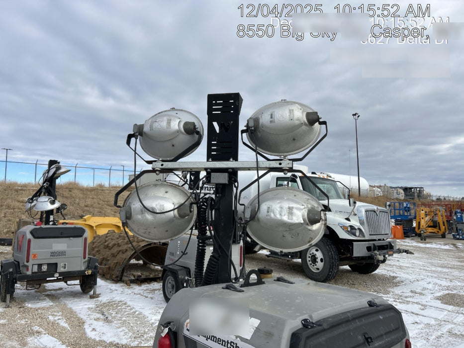 2019 Wacker Neuson LTV6L-MH Wacker Neuson LTV6L Mobile Light Tower w/Fuel Level Sensor Installed