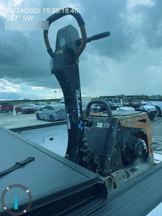 2023 Multiquip MV308GH Honda GX270, 18" Plate, Tachometer