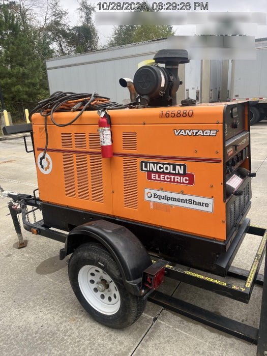 2021 Lincoln Electric Vantage 549X Ready Pak 3, ORANGE (includes trailer, cable rack, fender light kit)