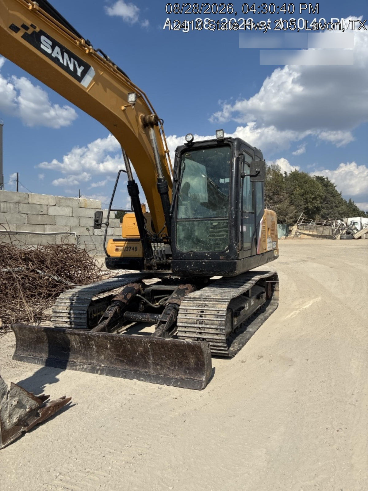 Sany SY135C SY135 Tier 4 - Cab, Hydraulic QC, Hydraulic Breaker, 36" HD Sany Bucket, 42" HD Sany Bucket, 24" HD Sany Bucket