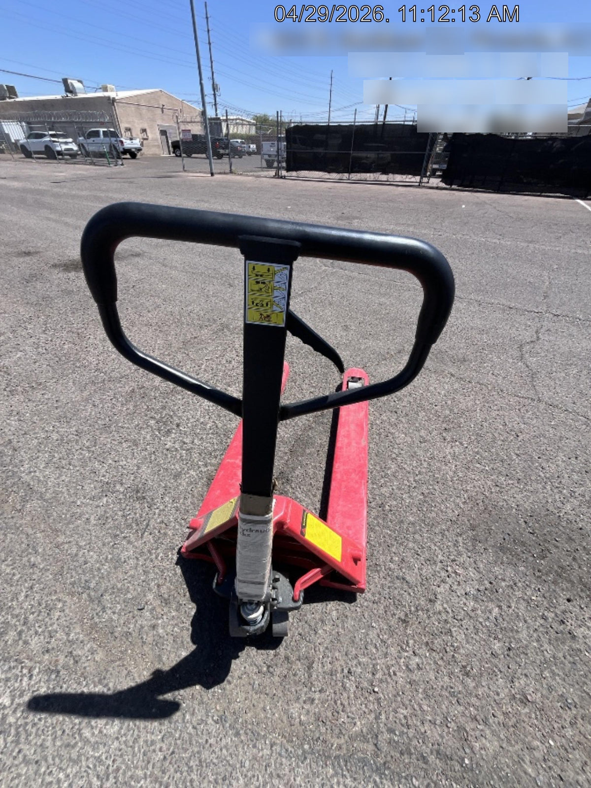 2025 GRAINGER PALLET JACK, 5500 LBS., GRAINGER