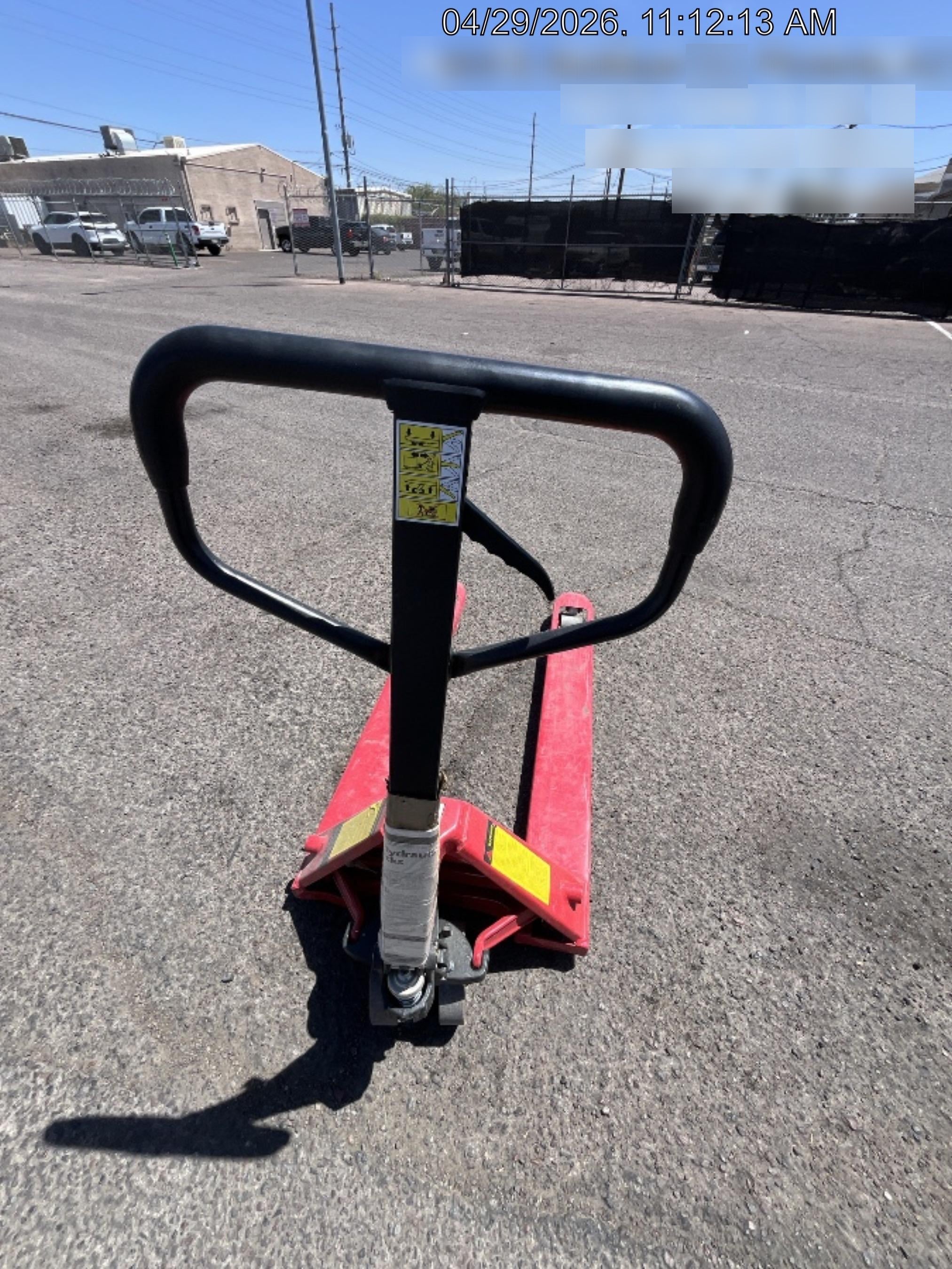 2025 GRAINGER PALLET JACK, 5500 LBS., GRAINGER