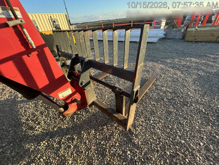 2018 Manitou MTA10055 Manitou MTA 10055 w/Cab/Heat/AC, Work Lights/Strobe, Aux Hyd, Solid Tires, Lift Hook, 66" Carriage, 60" Forks