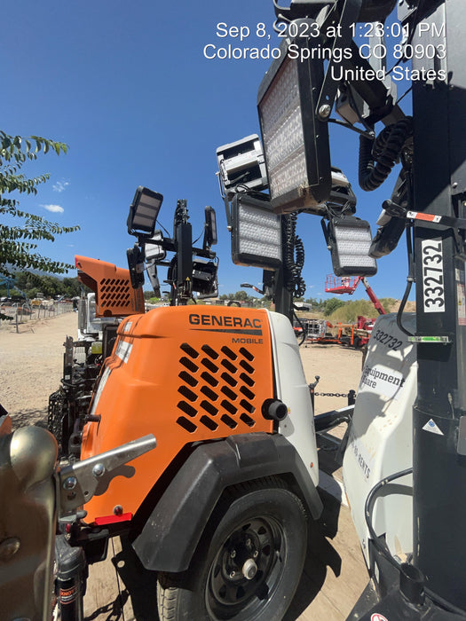 2023 Generac MLT2 Diesel, Flex Switch 120V Input, Powerzone Controller, (4) 320W LED Lights, 4kW Generator, 39.9 Gal Fuel Tank, 2" Ball, T3