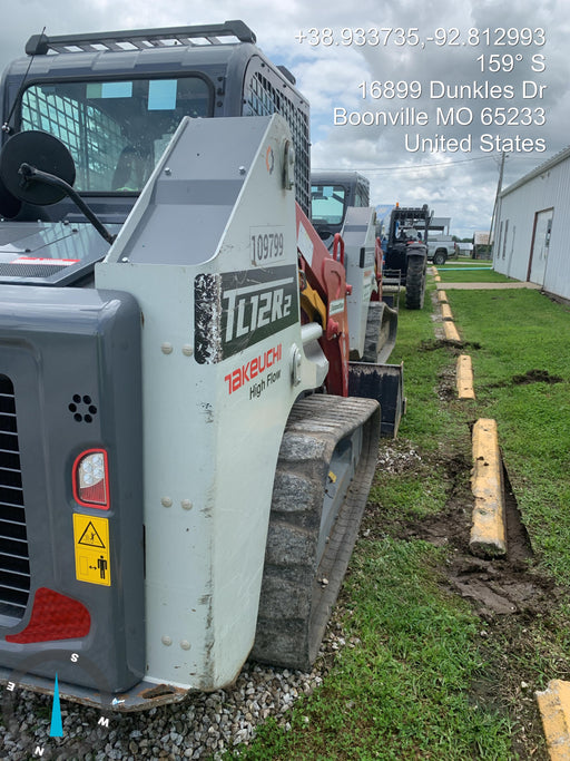 2020 Takeuchi TL12R2-CR Cab, Rubber Track