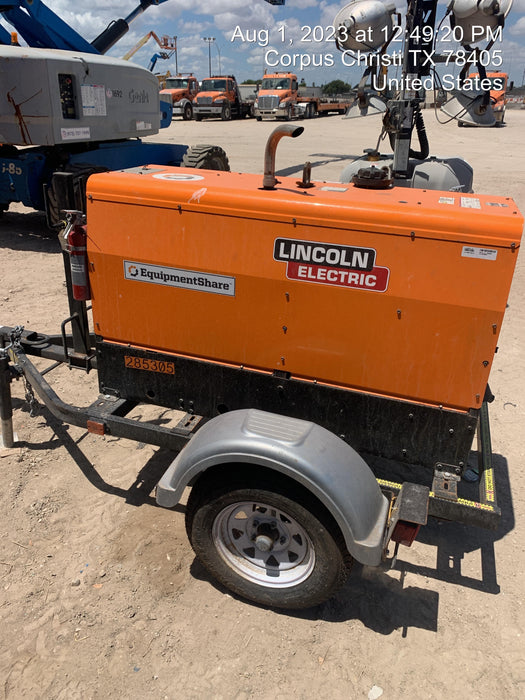 2022 Lincoln Electric LE400 Kubota V1505, Trlr, Cable Rack, Light Kit, ES Decals, T3