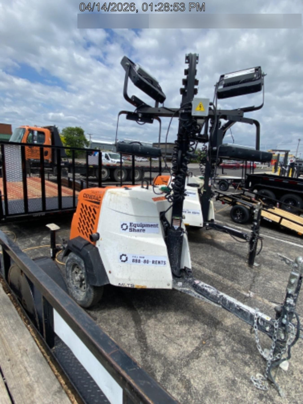 2024 Generac MLT2 Diesel, Flex Switch 120V Input, Powerzone Controller, 
(4) 320W LED Lights, 4kW Generator, 39.9 Gal Fuel Tank, 2" Ball, T3