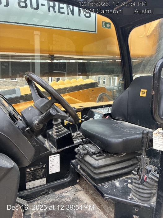 2019 JCB 510-56 Canopy, 74 HP, Solid Tires, STD Worklight, Beacon, Aux Hydraulics, Lifting Eye, Back up Alarm w/66" Carriage/60" Forks