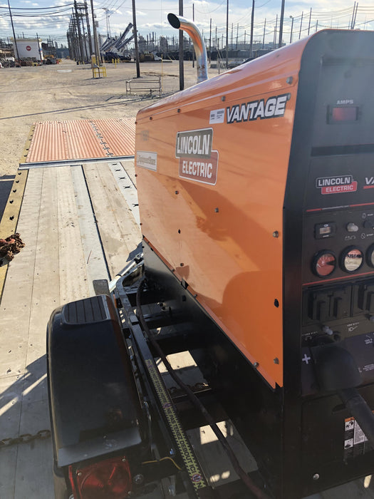 2021 Lincoln Electric Vantage 322 Vantage 322 Ready Pak 3 w/ Decals, ORANGE (includes trailer, cable rack, fender light kit) NO Telematics