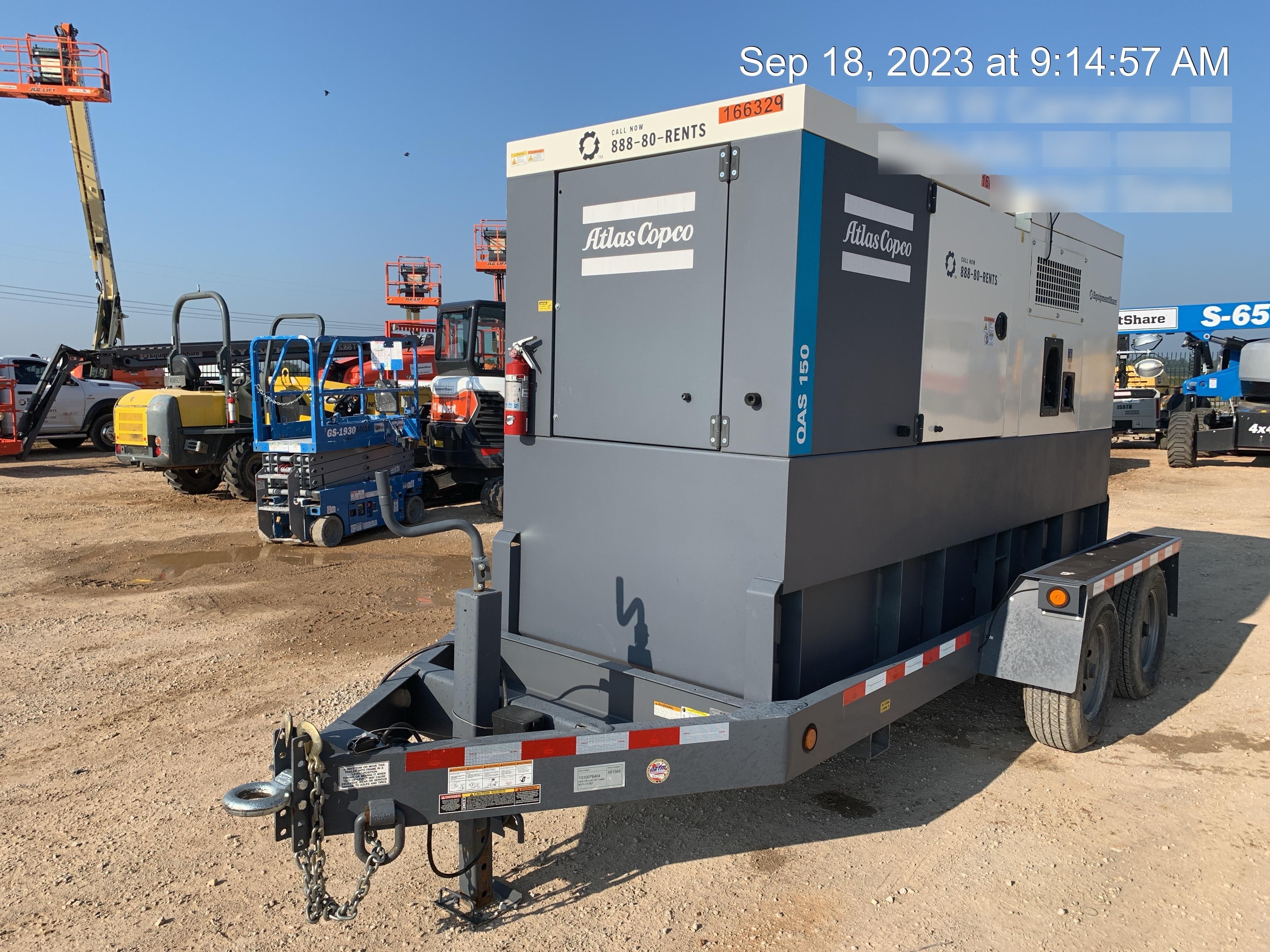 2021 ATLAS COPCO QAS150