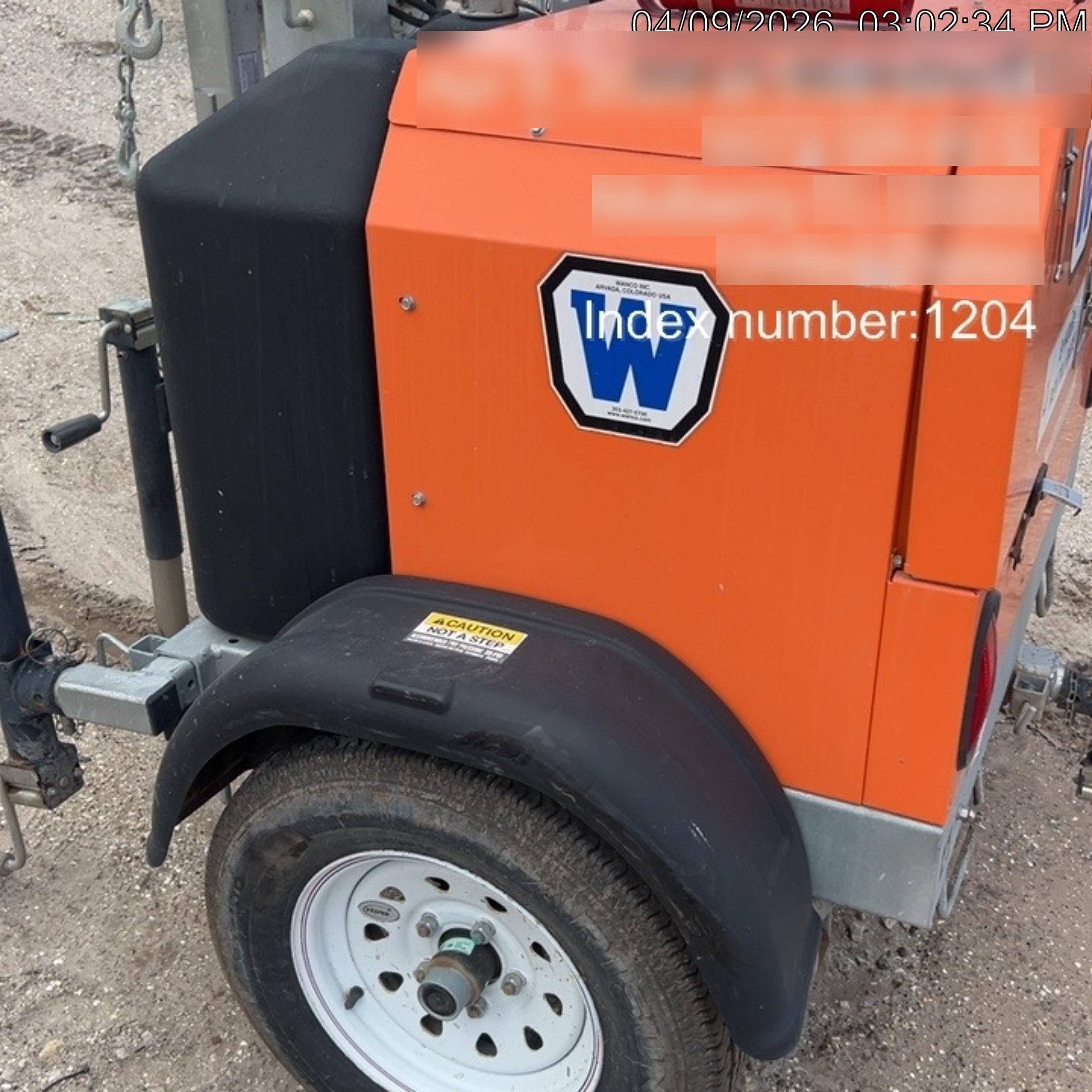 2023 Wanco WLTT-4MM4K Diesel, Deep Sea Controller, Shore Power Plug, Auto Start, (4) 350W LED Floodlights, 4kW Generator, 60 Gal Fuel Tank, 2" Ball, T3