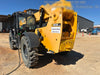 2019 JCB 509-42 Open ROPS, 74 HP, Solid Tires, Worklights, Beacon, Aux Hydraulics, Lifting Eye 66" Carriage/60" Forks