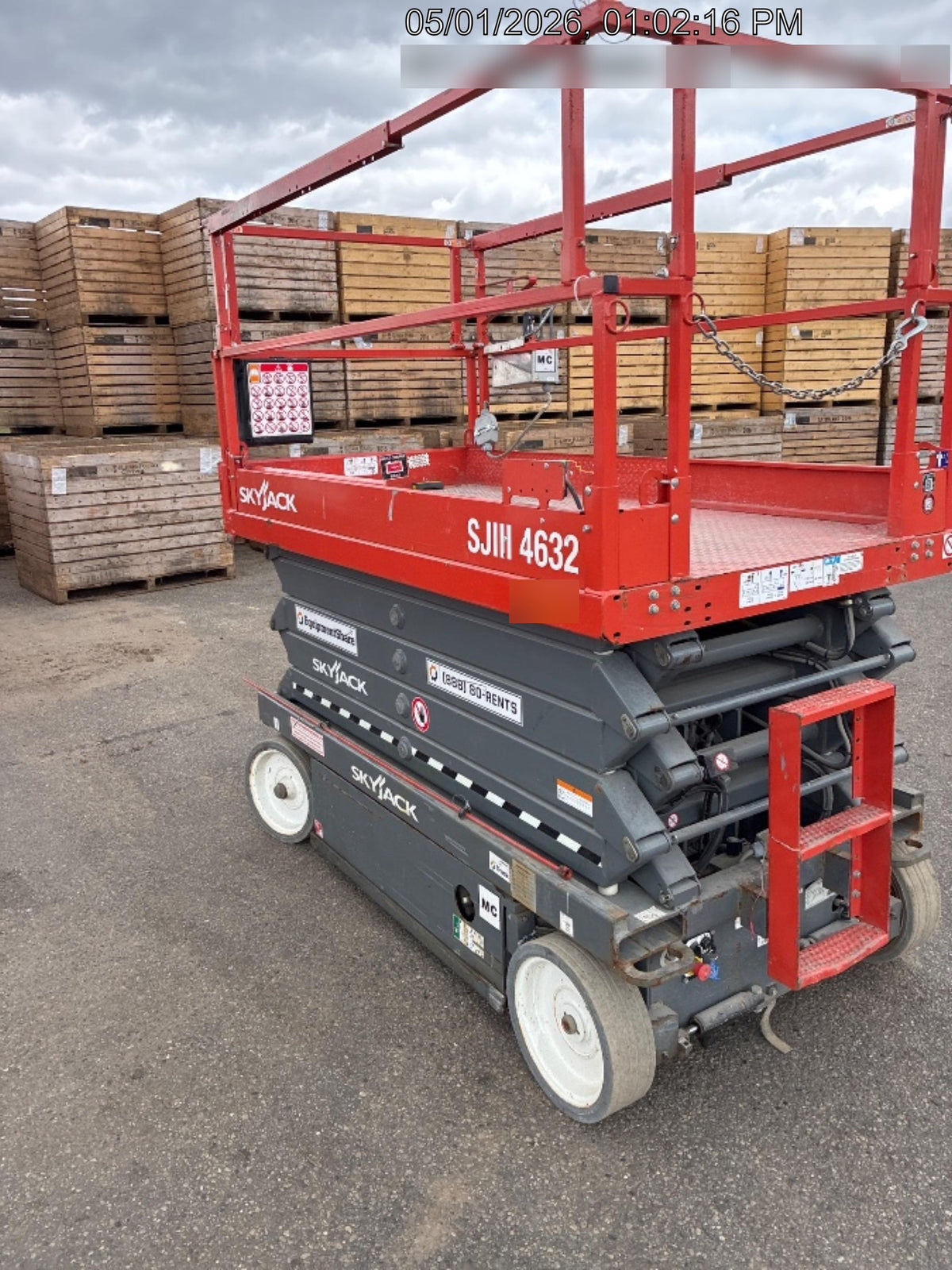 2018 Skyjack SJIII-4632 Standard Rental Specs