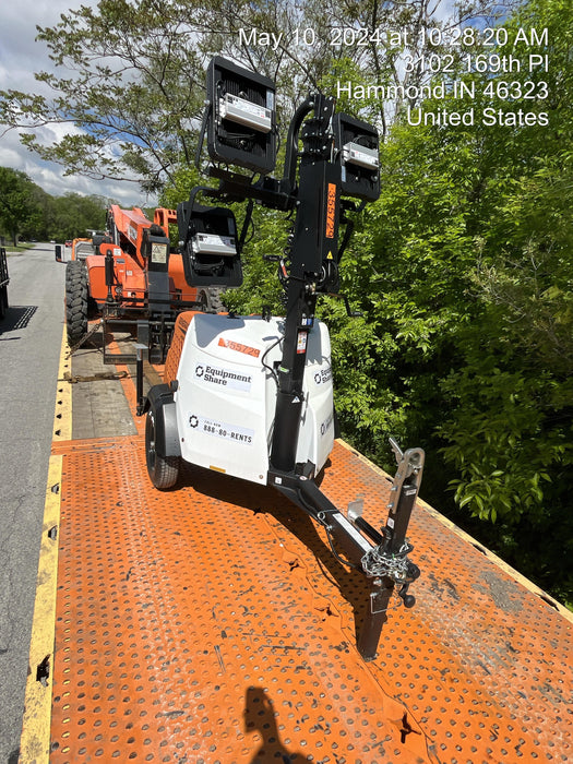 2023 Generac MLT2 Diesel, Flex Switch 120V Input, Powerzone Controller, 
(4) 320W LED Lights, 4kW Generator, 39.9 Gal Fuel Tank, 2" Ball, T3