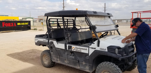 2019 Kawasaki MULE PRO-DX Kawasaki Mule 4x4 Diesel UTV w/Hard Top, Windshield, Beacon, Backup Alarm, ES Keypad/Hardware Installed