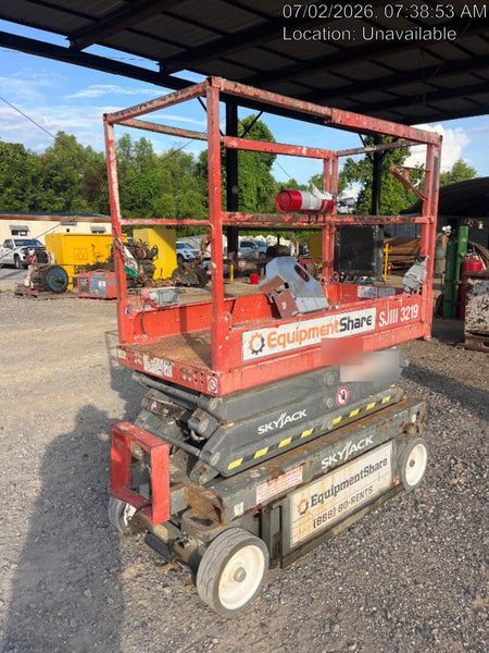 2019 Skyjack SJIII-3219 Skyjack SJIII3219 Standard w/Trojan Batteries