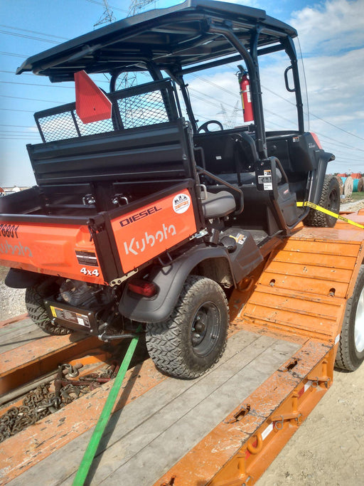2021 Kubota RTV-X1140W-H Plastic Canopy, Windshield Acrylic Clear, LED Strobe Light, Wire Harness Kit, Back up Alarm