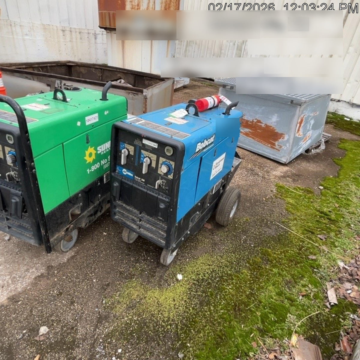 2019 Miller Electric BOBCAT 250 951600 PKG-250 amp Propane Welder, Standard w/Running Gear, Bracket, Hose"250 amp Propane Welder, Standard w/Running Gear, Bracket, Hose