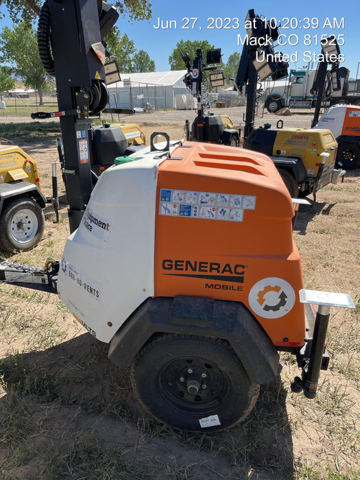 2023 Generac MLT2 Diesel, Flex Switch 120V Input, Powerzone Controller, (4) 320W LED Lights, 4kW Generator, 39.9 Gal Fuel Tank, 2" Ball, T3