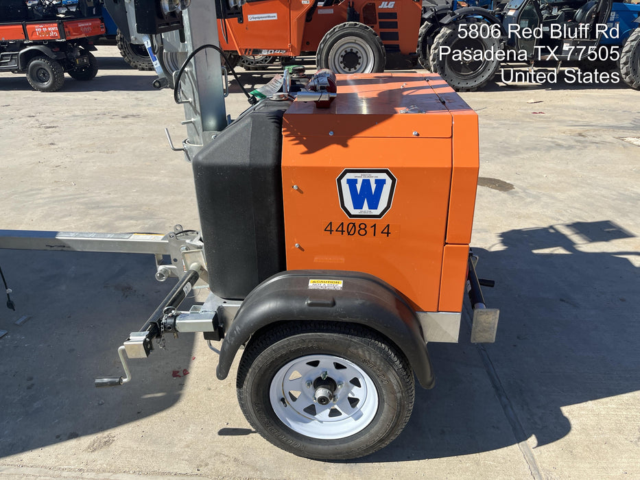 2024 Wanco WLTT-4MM4K Diesel, Deep Sea Controller, Shore Power Plug, Auto Start, (4) 350W LED Floodlights, 4kW Generator, 60 Gal Fuel Tank, 2" Ball, T3