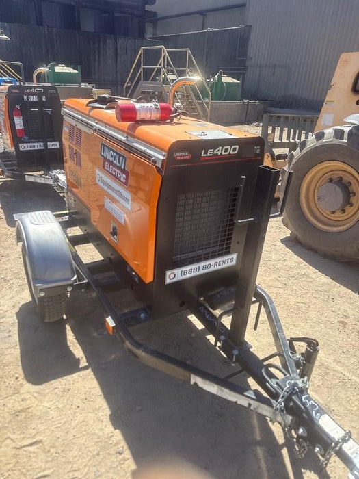 2022 Lincoln Electric LE400 Kubota V1505, Trlr, Cable Rack, Light Kit, ES Decals, T3