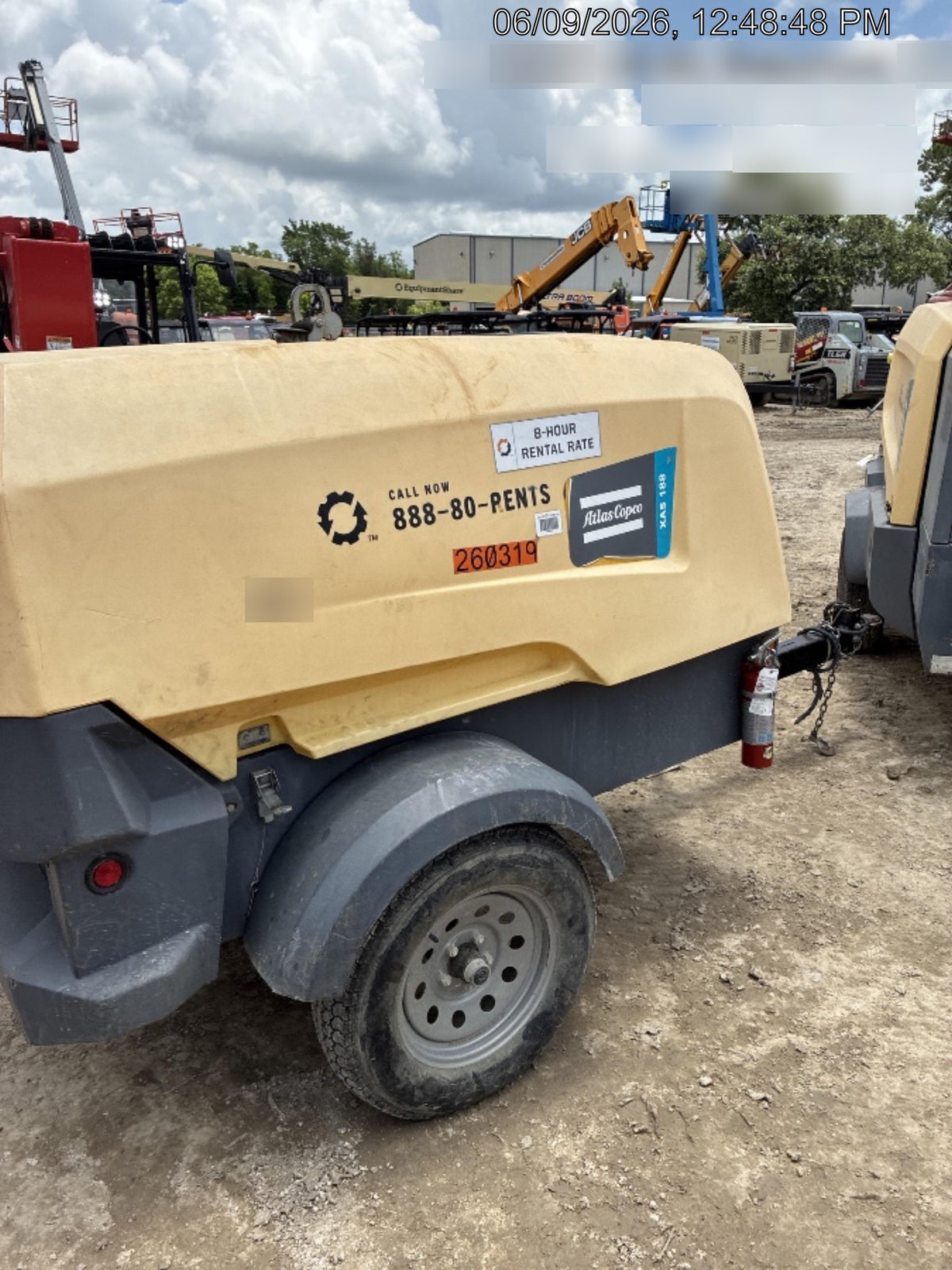 2022 ATLAS COPCO XAS188 CWK