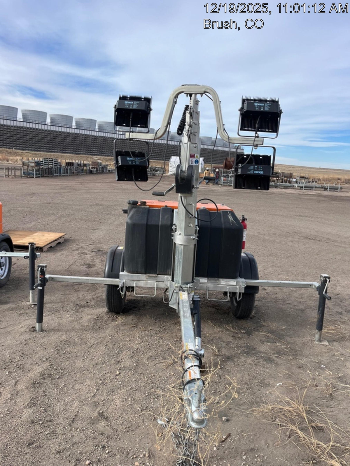 2024 Wanco WLTT-4MM4K Diesel, Deep Sea Controller, Shore Power Plug, Auto Start, (4) 350W LED Floodlights, 4kW Generator, 60 Gal Fuel Tank, 2" Ball, T3