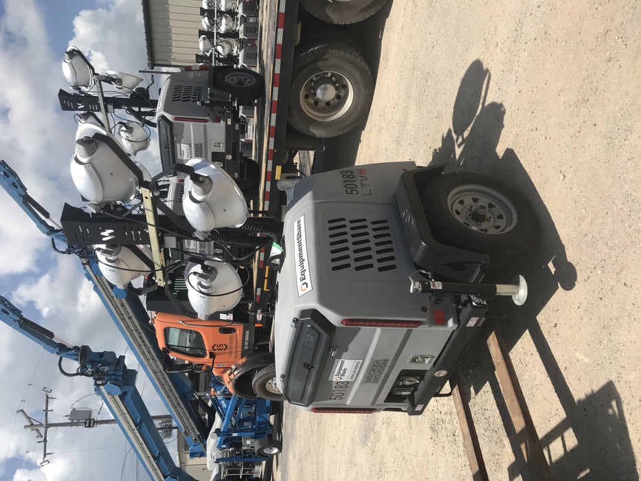 2019 Wacker Neuson LTV6L-MH Mobile Light Tower w/Fuel Level Sensor Installed