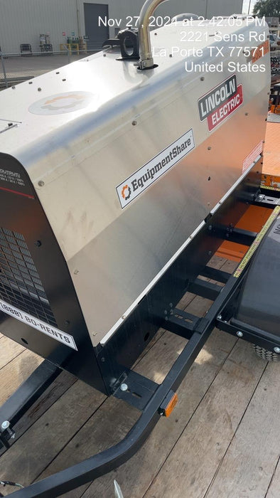 2024 Lincoln Electric LE400 Kubota V1505, Trlr, Cable Rack, Light Kit, ES Decals, T3