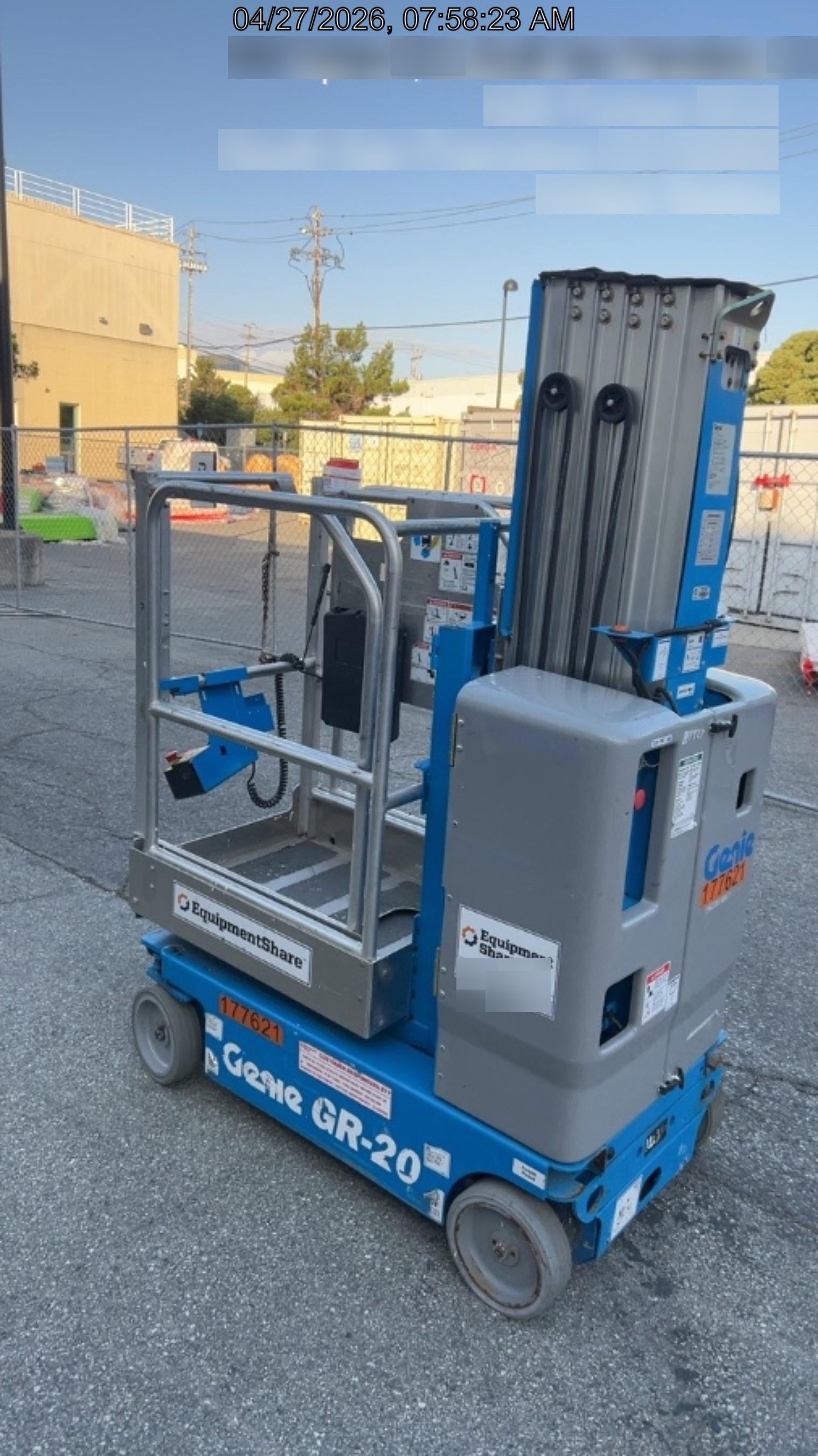 2021 GENIE GR-20