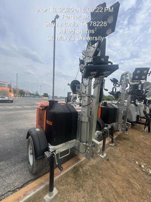 2024 Wanco WLTT-4MM4K Diesel, Deep Sea Controller, Shore Power Plug, Auto Start, (4) 350W LED Floodlights, 4kW Generator, 60 Gal Fuel Tank, 2" Ball, T3