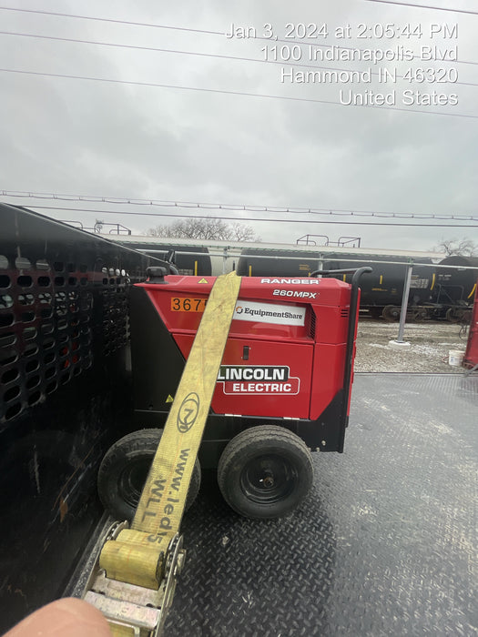 2022 Lincoln Electric Ranger 260MPX K3458-1 Ranger Gasoline Engine Driven Welder (Kohler)