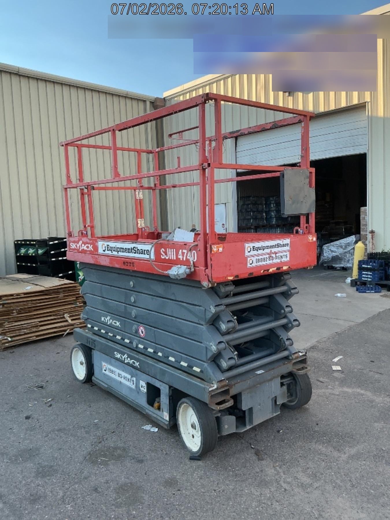 2018 SKYJACK SJIII-4740