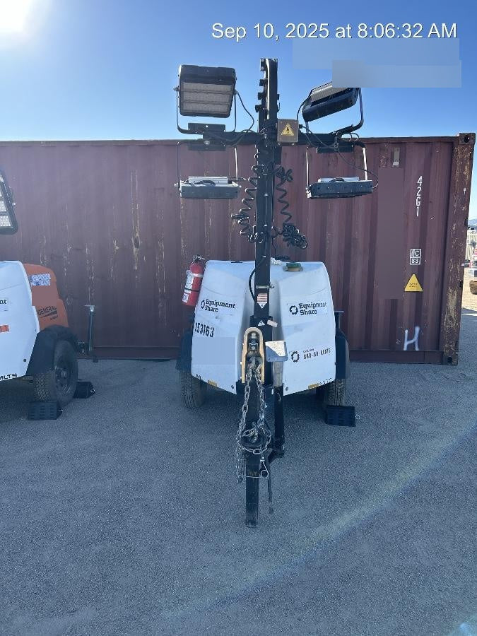 2023 Generac MLT2 Diesel, Flex Switch 120V Input, Powerzone Controller, (4) 320W LED Lights, 4kW Generator, 39.9 Gal Fuel Tank, 2" Ball, T3
