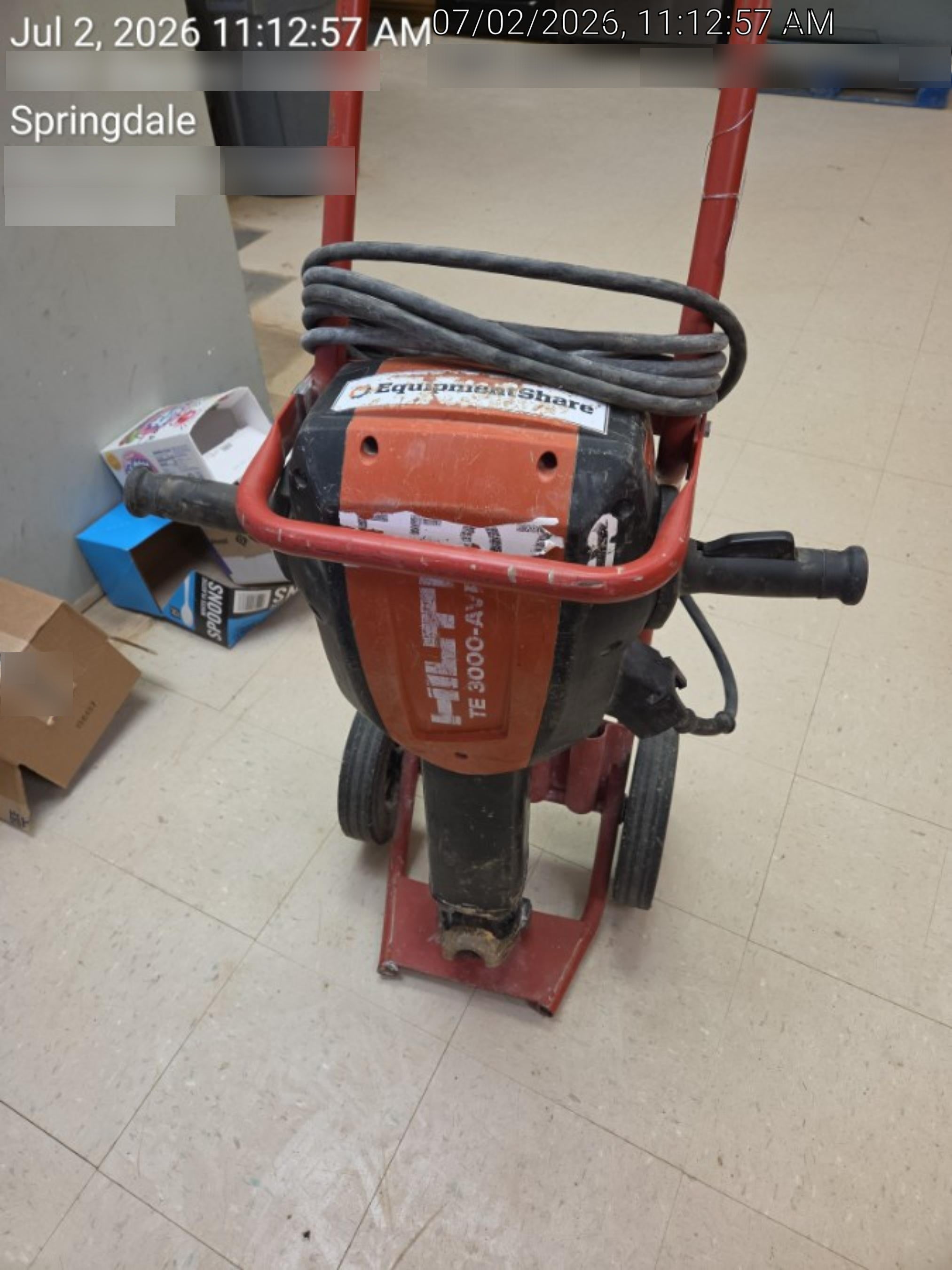 2021 HILTI TE 3000-AVR