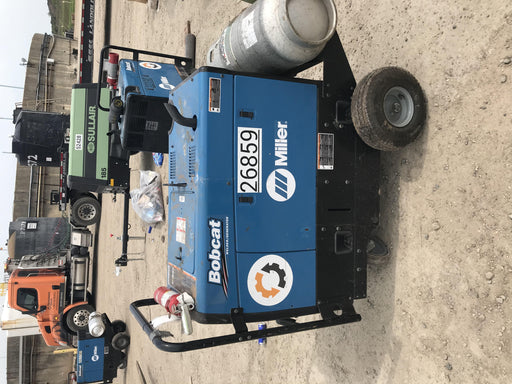 2019 Miller Electric BOBCAT 250 LP/Propane, Running Gear, Tank Bracket, Hose