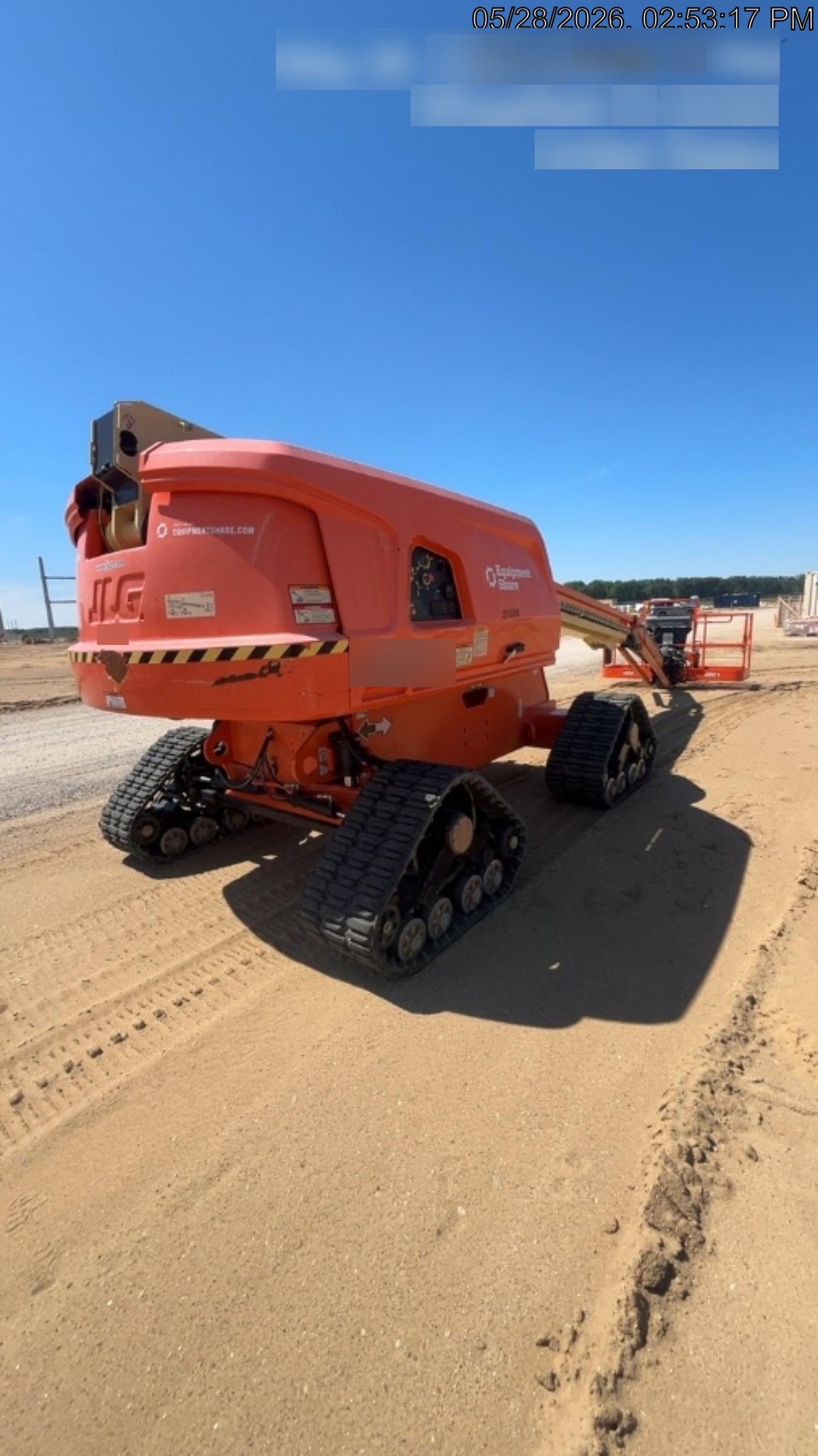 2022 JLG 660SJ Quad Track