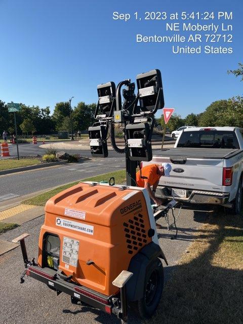 2023 Generac MLT2 Diesel, Flex Switch 120V Input, Powerzone Controller, (4) 320W LED Lights, 4kW Generator, 39.9 Gal Fuel Tank, 2" Ball, T3